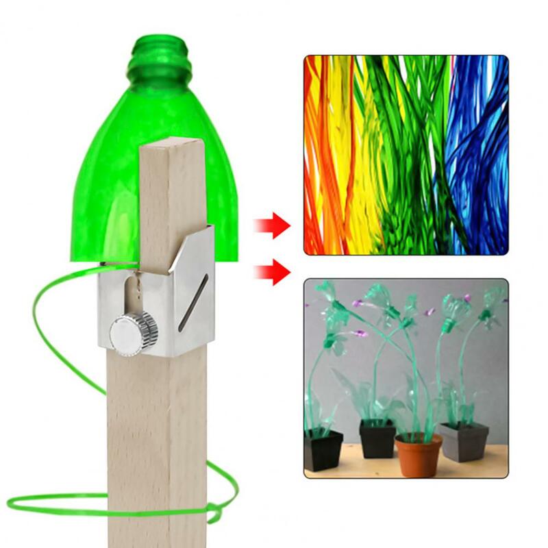 البلاستيك قابل للتعديل Bottle بها بنفسك زجاجة القاطع ، سطح أملس ، الخشب ، أداة القطع
