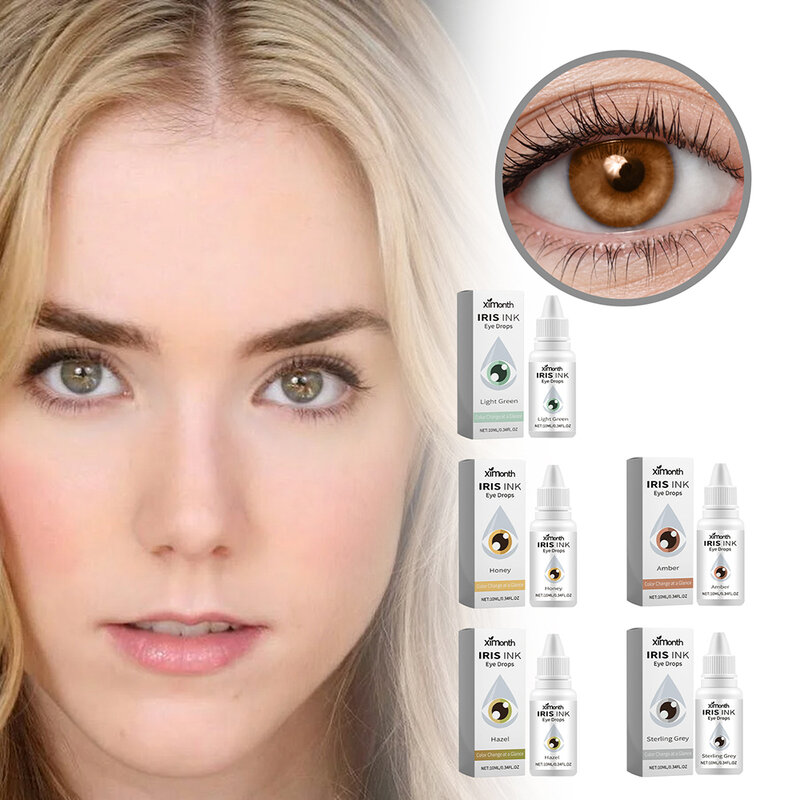 قطرات ترطيب للعين لمستحضرات تجميل العيون ، مستلزمات العناية بالعين ، تغيير اللون ، آمن باستخدام تفتيح البشرة ، 10 أو