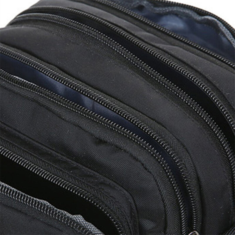 حقيبة كروس للرجال عمودية من قماش أكسفورد ، حقيبة كاجوال ، حقيبة جيب عصرية ، حقيبة سفر متعددة الطبقات على الكتف