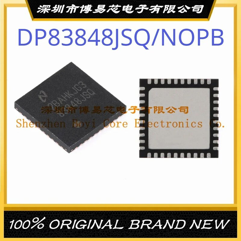 DP83848JSQ/NOPB حزمة WQFN-40 جديد الأصلي حقيقية إيثرنت IC رقاقة
