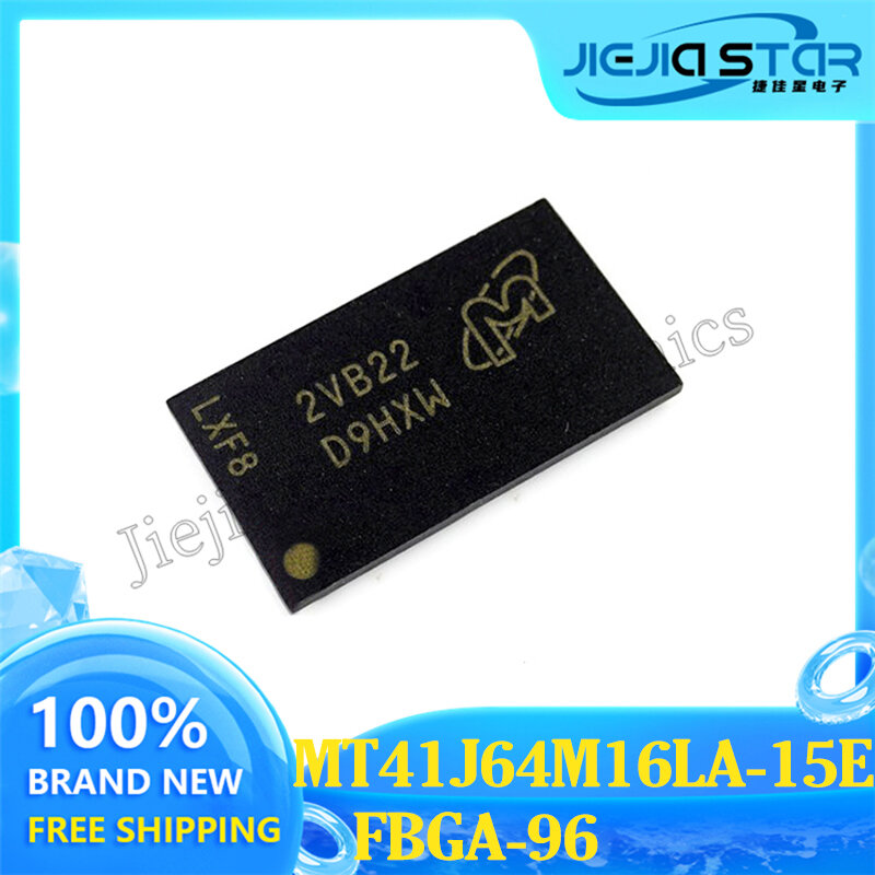 MT41J64M16LA16LA-15E:B MT41J64M16LA نقش D9HXW 1Gb BGA96 DDR3 شريحة ذاكرة DDR3 جديدة 100٪ إلكترونيات أصلية