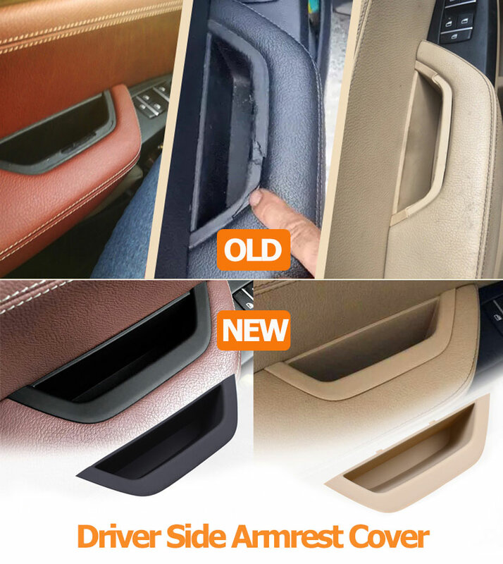 غطاء باب داخلي للسيارة ، LHD RHD ، مقبض بديل لسيارة BMW X3 ، X4 ، F25 ، F26 ، من من من مجموعة اللوحات