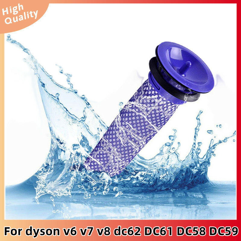 استبدال المرشحات لـ Dyson V6 V7 V8 DC62 DC61 DC58 DC59 DC74 فلتر المكنسة الكهربائية الجزء #965661-01 Fette Filter