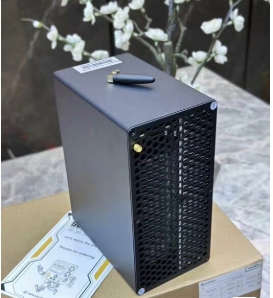 ماكينة تعدين صغيرة للكمبيوتر الشخصي من Goldshell ، KA BOX our T AL BOX our ASIC ASIC ASics Miner Crypto Miner ، جديد