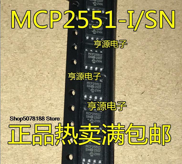 MCP2551/SN, من من من نوع SN, MCP3553E,, SN soop, 5