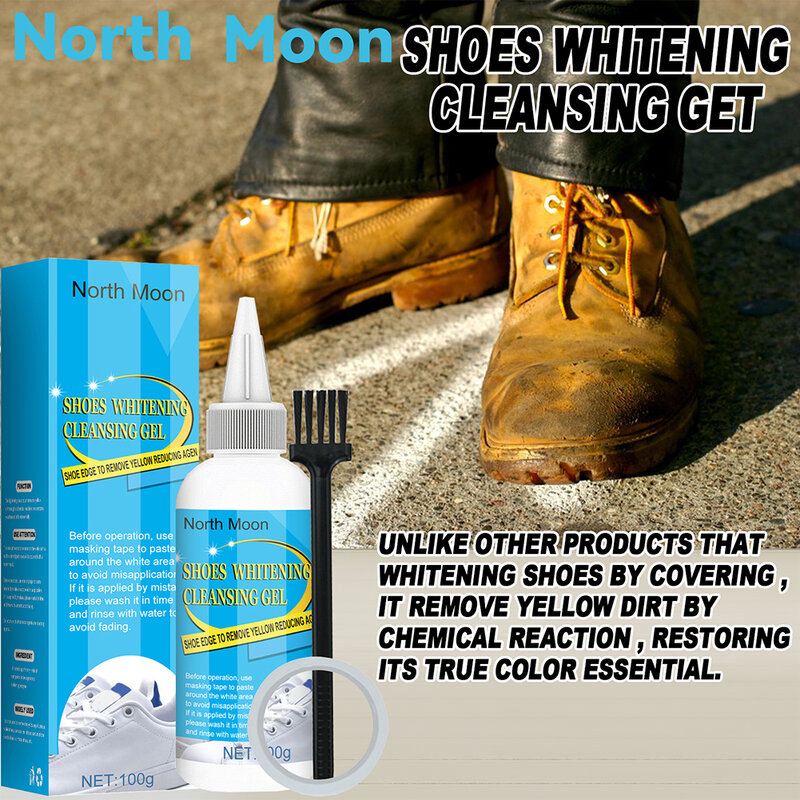 30 مللي حذاء أبيض نظافة تبييض التطهير هلام ل فرشاة أحذية أحذية رياضية أحذية تنظيف مع صنع الشريط تنظيف أداة
