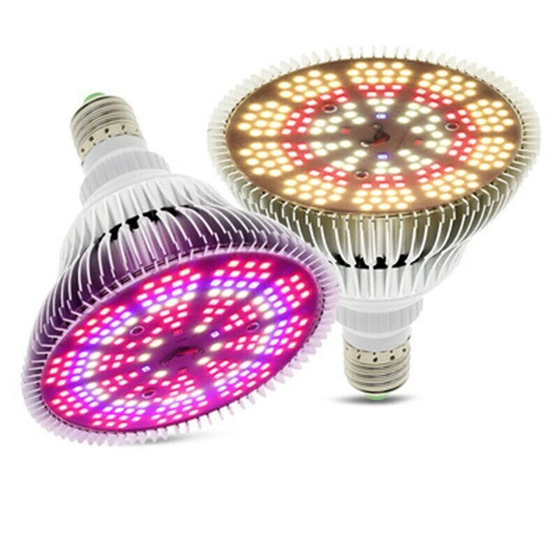 مصباح LED كامل الطيف النباتي ، إضاءة نباتات الدفيئة ، مصباح ، نمو E27 ، ضوء W ، جديد ، الزراعة المائية