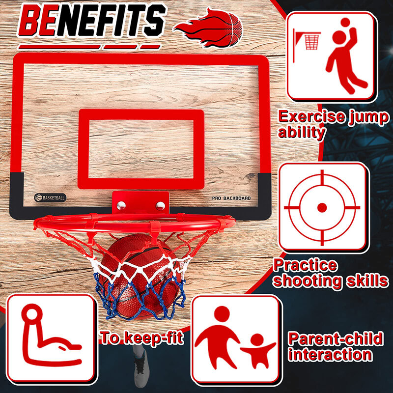 المحمولة كرة السلة هوب طوي كرة السلة حامل داخلي المنزل الكرة المشجعين لعبة رياضية الأسرة التفاعلية لعب للبنين الأطفال