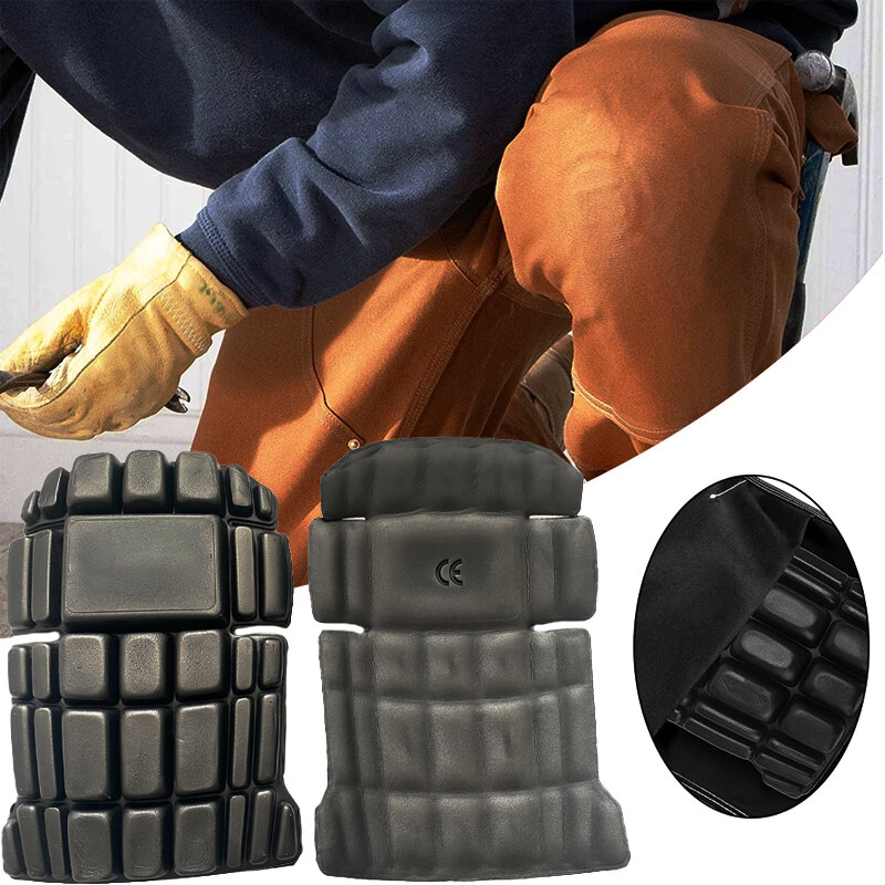 وسادة ركبة صناعية لسراويل العمل ، حماية الساق مضادة للصدمات ، نوع الإدخال ، موقع بناء مريح ، مكان العمل ، زوج واحد