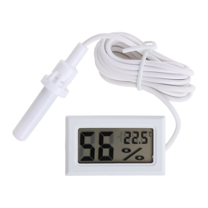 12 فولت 5 فولت مقياس الحرارة الرقمي-50 إلى 110 مئوية LED عرض الحرارية استشعار درجة الحرارة TPM-10 FY-10 2M-3M-5M