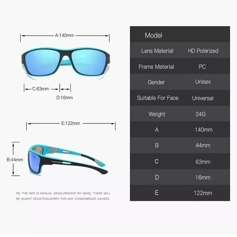 نظارات شمسية مستقطبة Shimano-hd للرجال والنساء ، رياضات خارجية ، موضة ، جديدة ، أصلية