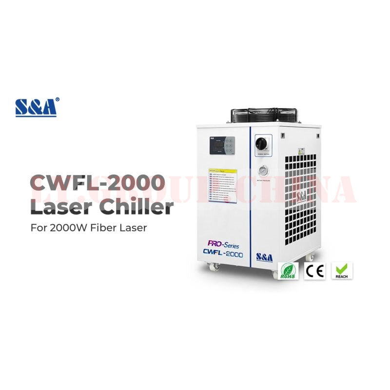 الألياف الليزر المعادن آلة وسم استخدام المبرد 3.38KW CWFL-2000BNS/CWFL-1000BN تبريد الهواء المياه تبريد معدات تقشعر الأبدان 220 فولت 110 فولت