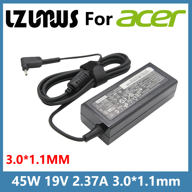 LZUMWS-AC محمول محول شاحن ، أيسر أسباير S7 ، S7-392 ، A13-045N2A ، PA-1450-26 ، 19 فولت ، 2.37A ، 45 واط ، 3.0x1.1 ES1-512-P84G ، التيار المتناوب