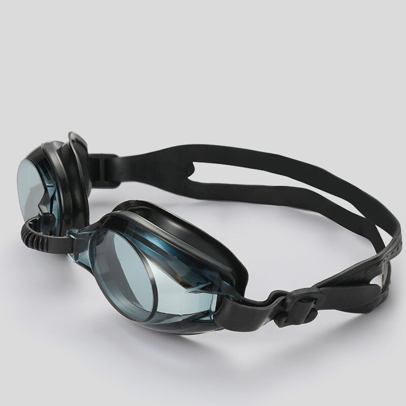 نظارات السباحة مكافحة الضباب مكافحة الأشعة فوق البنفسجية عالية الوضوح مرآة مسطحة الكبار الفتيان والفتيات سيليكون السباحة الغوص نظارات