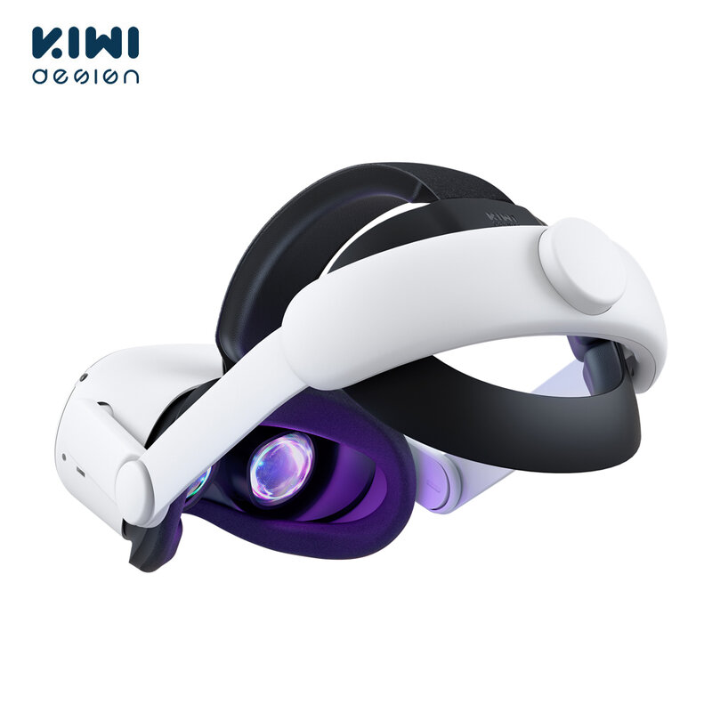 تصميم كيوي-حزام رأس مريح قابل للتعديل ، متوافق مع كويست 2 ، زيادة الدعم ، تحسين الراحة-افتراضي ، ملحقات الواقع الافتراضي