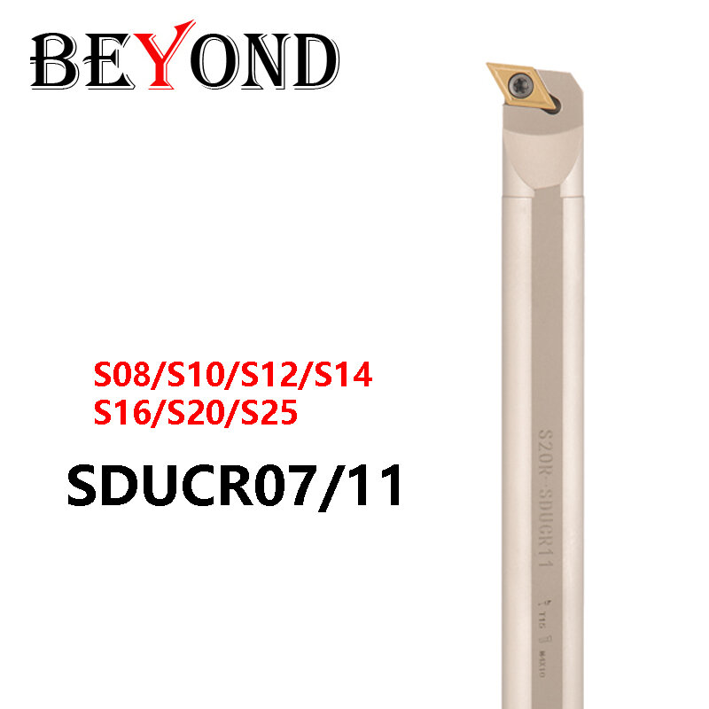 BEYOND S08K-SDUCR07 SDUCR11 S10K S12M S14N S16Q S20R S25S SDUCR الأبيض النيكل طلاء تحول أداة حامل الداخلية مملة بار