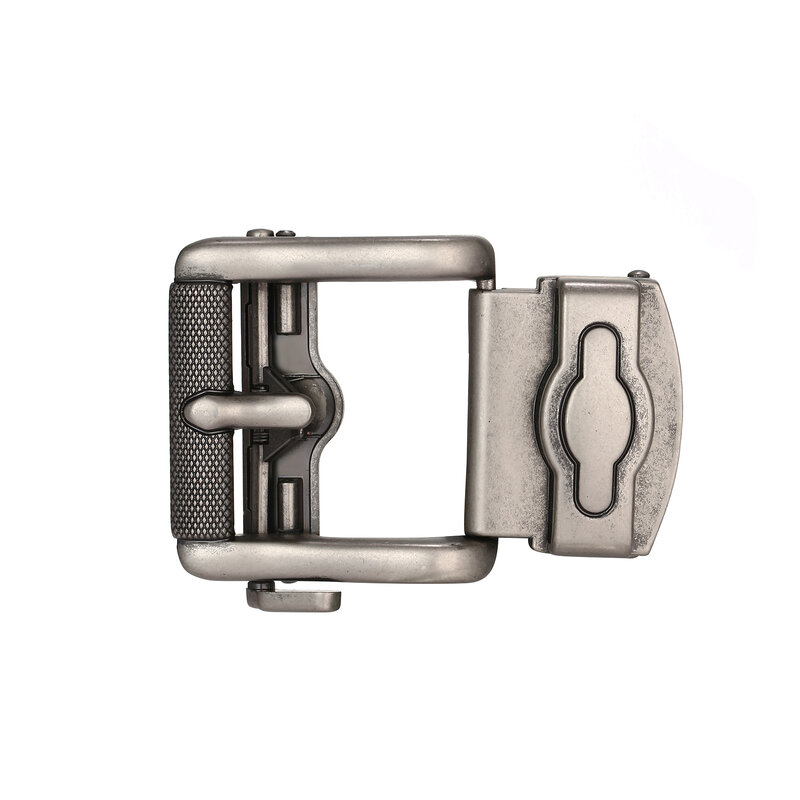 Western denim zinc alloy automatic pin buckle easy to install belt buckle good to wear men's gift