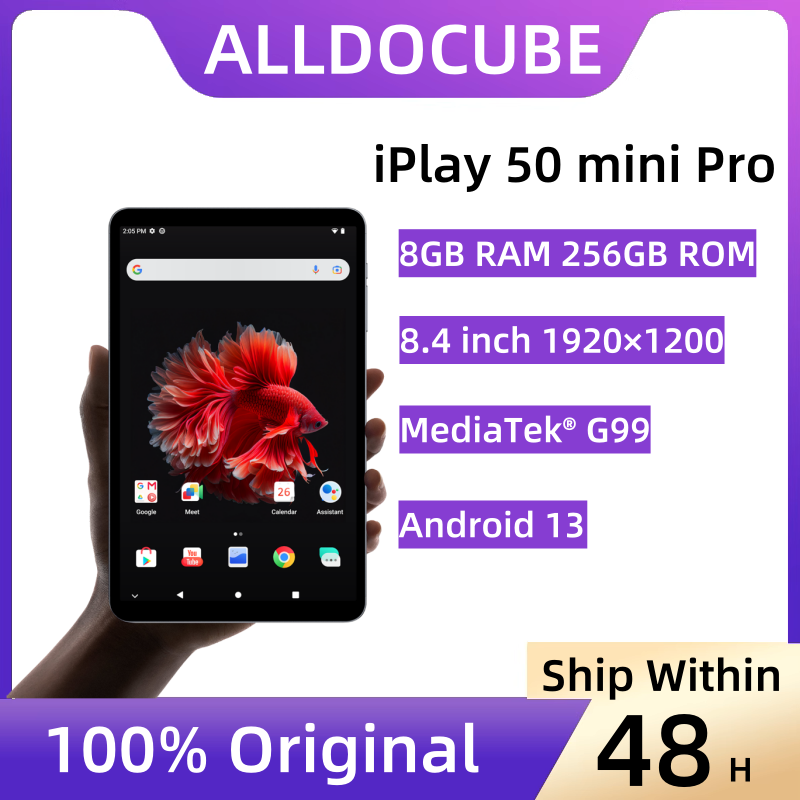 جهاز لوحي Alldocube-iPlay 50 Mini Pro ، أندرويد 13 ، Helio G99 ، 16GB ، 8GB RAM ، FHD ، x ، بطاقة SIM المزدوجة ،