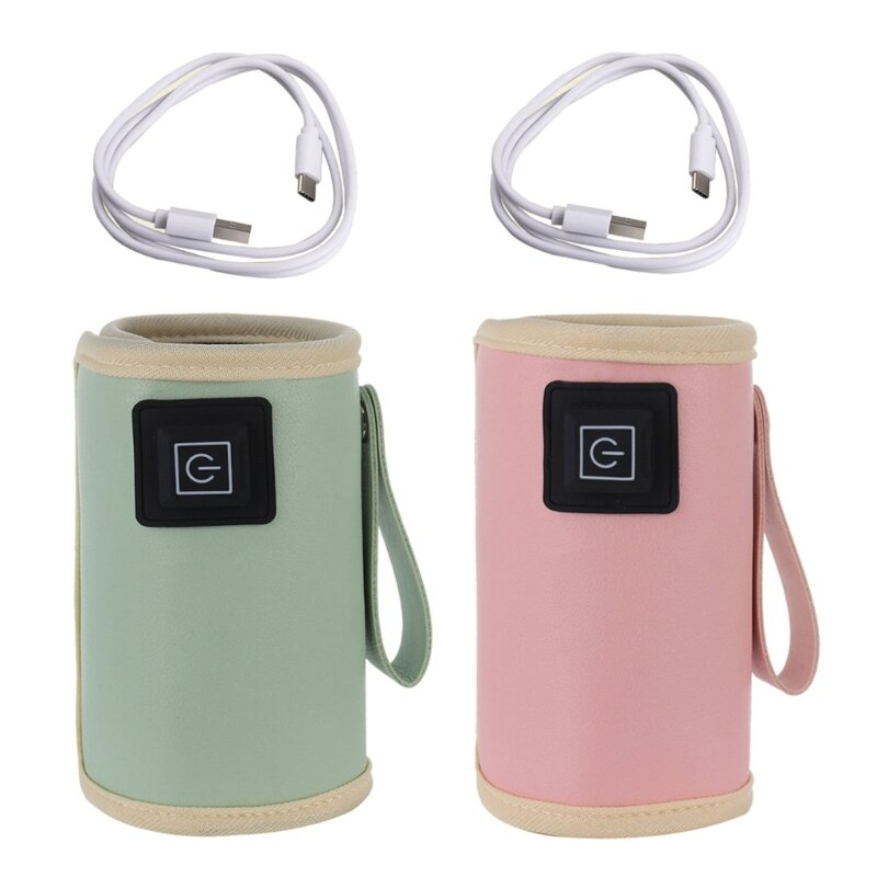 قابل للتعديل درجة الحرارة USB جهاز حفظ حرارة الحليب زجاجة الرضاعة سخان حقيبة حقيبة معزولة توفر لطفلك الدفء والراحة G99C
