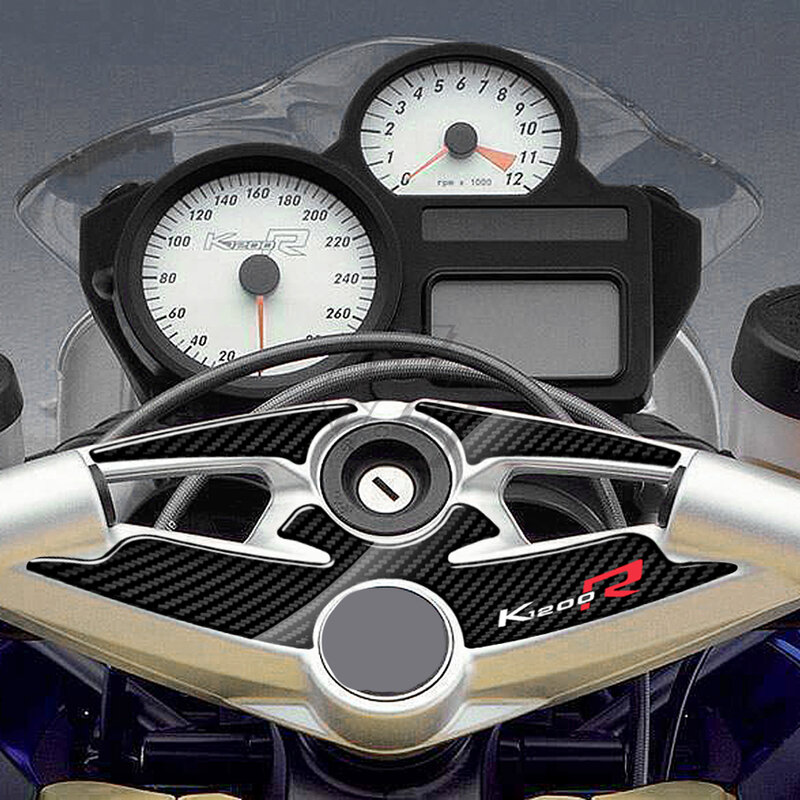 ملصق K1200R لدراجة نارية بمظهر كربوني ثلاثي لرياضة BMW K1200R إصدار رياضي يصل إلى 2010