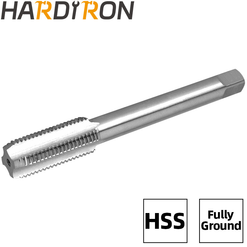 Harderon 7/16-40 UNS آلة الموضوع الحنفية اليد اليمنى ، HSS 7/16x40 UNS مستقيم مخدد الصنابير