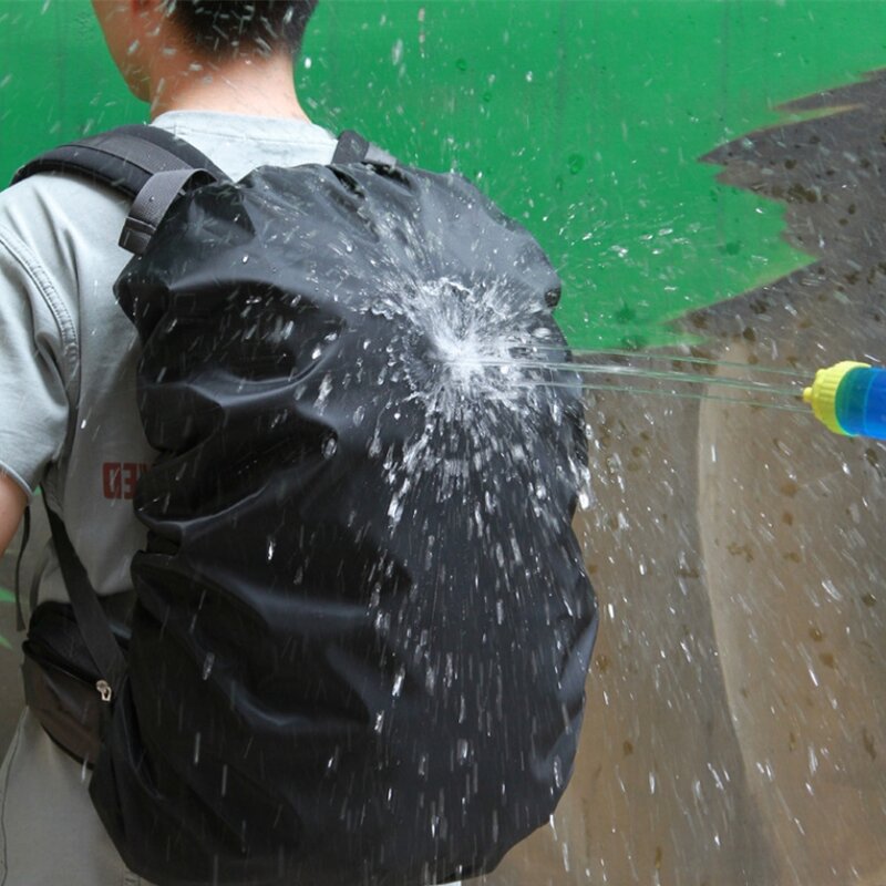 20-80L مقاوم للماء الغبار على ظهره حقيبة الكتف غطاء كبير صغير المحمولة خفيفة الشمس المطر حماية للخارجية المشي لمسافات طويلة حقيبة
