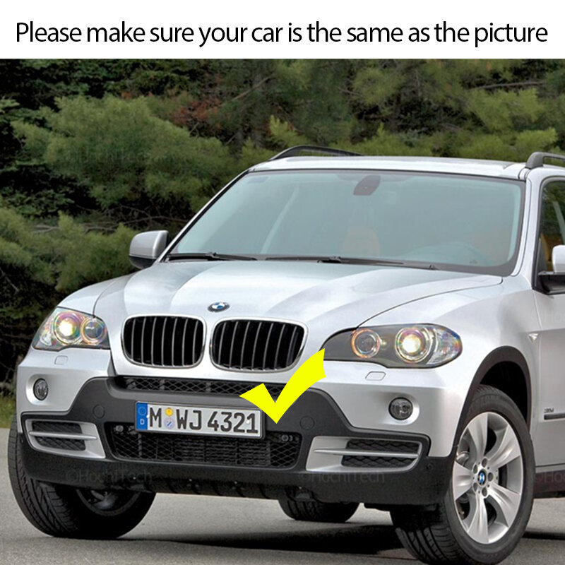 شبكة مزدوجة للسيارة BMW ، مظهر جديد ، كلية أمامية ، لامعة ، 2 خط ، X5 ، E70 ، 2007-2013 ، X6 ، E71 ، E72 ، 2008-2014 ، اكسسوارات السيارات