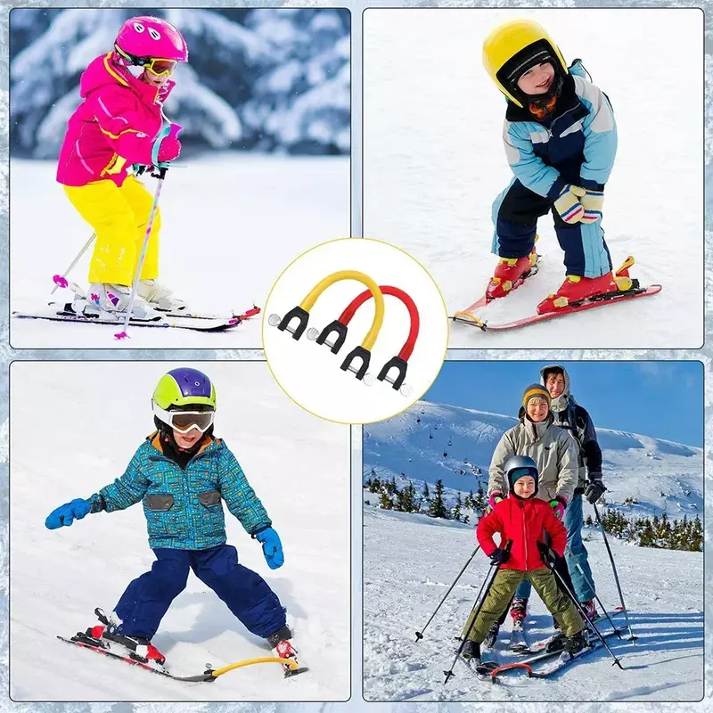 تزلج تلميح موصل للمبتدئين ، الأطفال التدريب المعونة ، في الهواء الطلق ، ممارسة ، الرياضة ، على الجليد ، اكسسوارات ، 7 ألوان ، الشتاء