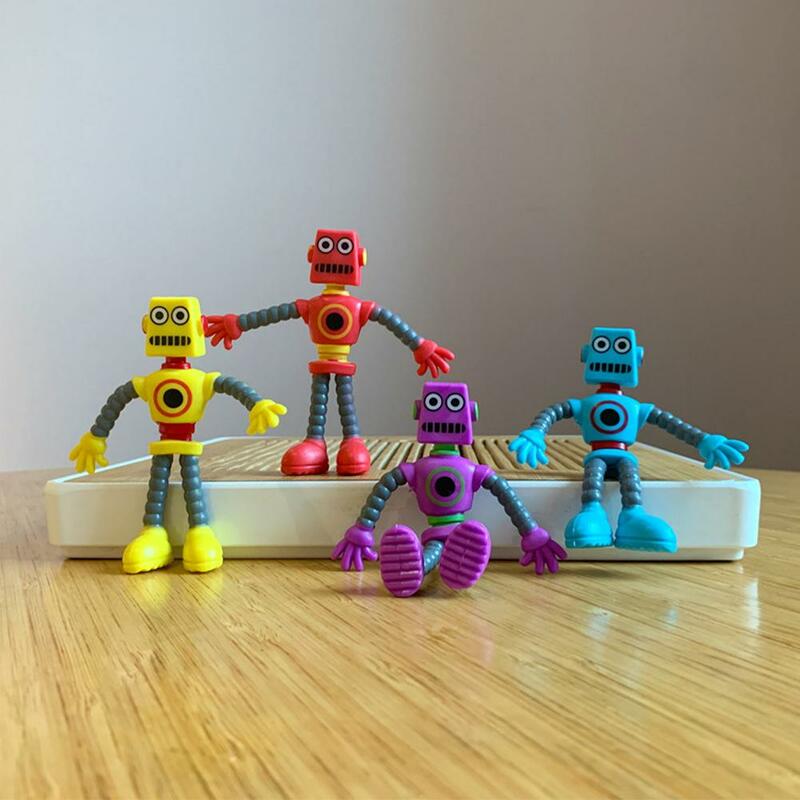 التين اللعب الإبداعية سلك روبوت الملتوية مشوه باستمرار تغيير دمية متعة الضغط صعبة الأطفال لعبة الهدايا