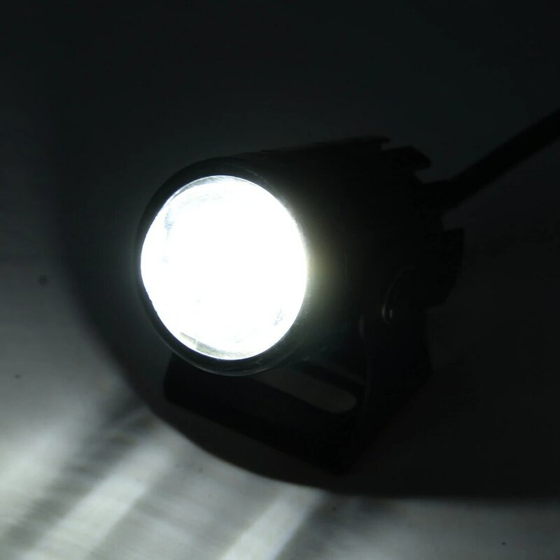 بقعة ضوء المصباح القيادة مصباح الضباب ثنائي اللون العالمي ل 12 فولت 24 فولت دراجة نارية ATV الترابية دراجة 12 واط 6000 كيلو + 3000 كيلو عالية/منخفضة شعاع