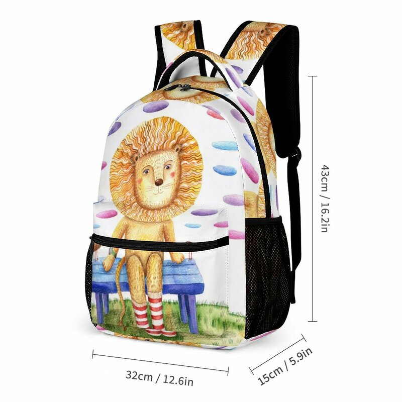 حقيبة غداء مدرسية فنية للطالبات طقم مكون من ثلاث قطع حقائب مدرسية لطيفة لرياض الأطفال لعام 2023