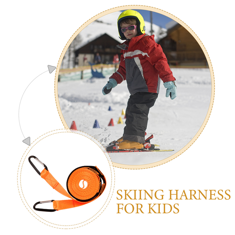 تسخير الكتف للأطفال ، مقود التزلج ، التزلج ، القطار ، التزلج على الجليد