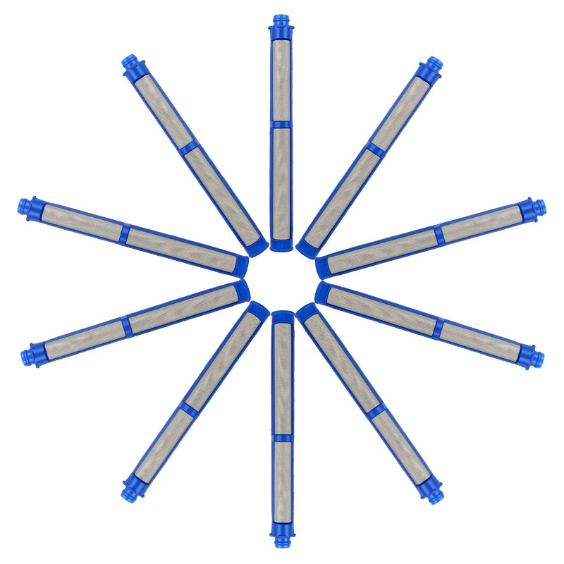1/5 قطعة الأزرق 100 شبكة الرش تصفية عنصر الرش آلة الملحقات أداة إصلاح رذاذ بندقية تصفية شبكة الشاشة