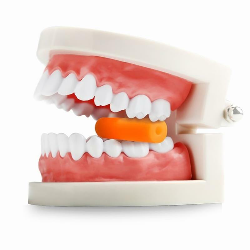 12 قطعة تقويم الأسنان Aligner Chewies سيليكون الأسنان عصا لدغة الأسنان مضغ aligers الأقواس غير مرئية (نكهة لون عشوائي)