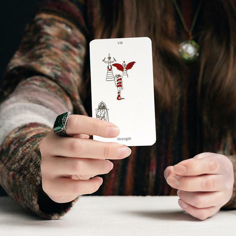 لعبة العرافة التارو روح الروح ، بطاقات أوراكل للمصير ، لعبة بطاقة الترفيه