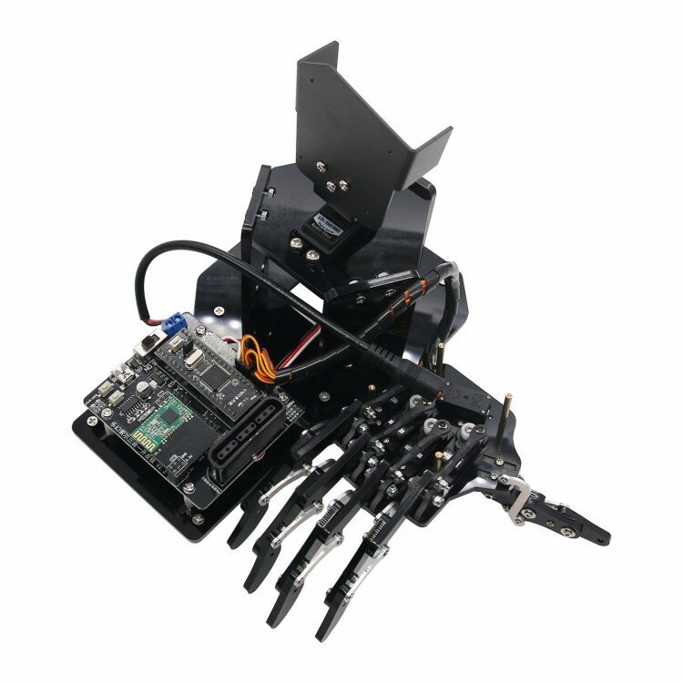 مفتوح المصدر بيونيك روبوت اليد ، خمسة أصابع ، اليد اليمنى ، نسخة STM32 ، يمكن ارتداؤها الميكانيكية ، Glov-e
