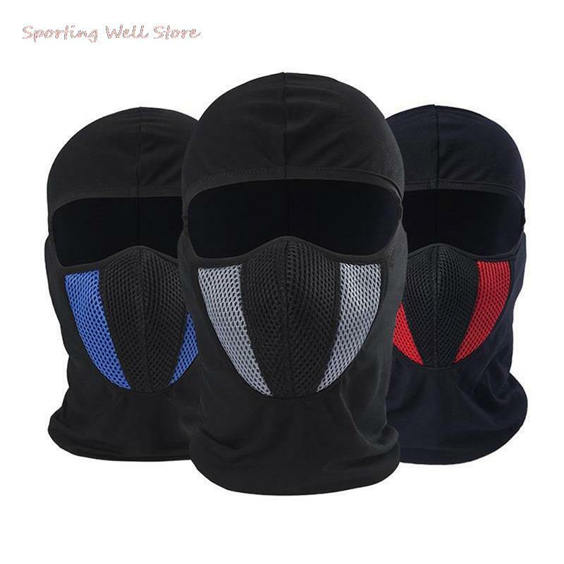 Cycling Full Face Mask Snowboard Balaclava Hat Winter Warm Motorcycle Men Bandana Running Scarf Ski Mask Face Cover Headwear