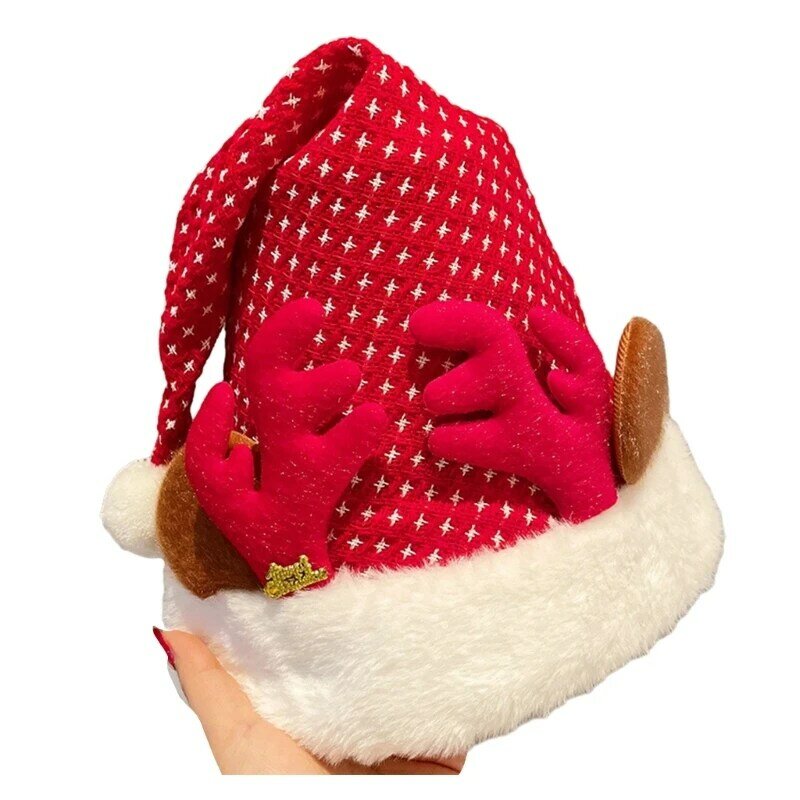 قبعة سانتا التنكرية متعددة الأنواع يمكن اختيار قبعة الشتاء الدافئة للمراهقين البالغين