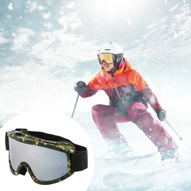 نظارات التزلج في الهواء الطلق للرجال والنساء ، والسفر ودية ، عدسة طبقات مزدوجة ، ومكافحة الضباب ، نظارات الثلج ، وركوب الدراجات ، والشتاء