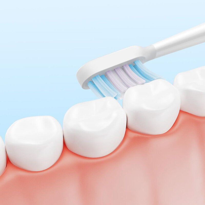 رأس فرشاة أسنان كهربائية Mijia ، تأثير كامل ، أبيض فاتح ، نظيف ، أسنان عناية ، T501 ، T501C
