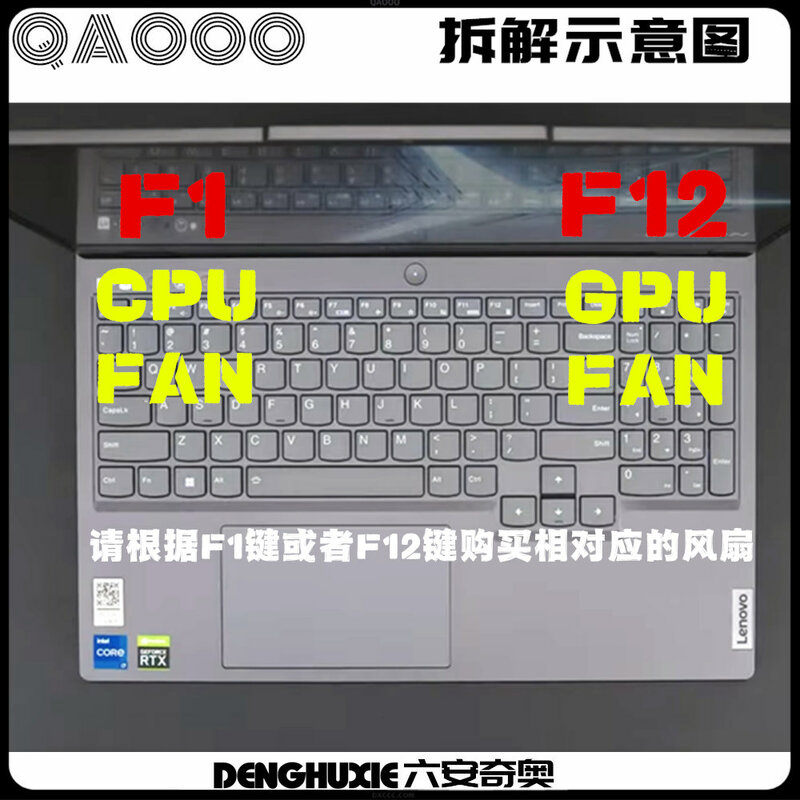 مروحة تبريد للكمبيوتر المحمول لـ LENOVO IdeaPad Pro 5 ، 14 ARP8 - Type 83AN ، Pro 5 14APH8 - Type 83AM Pro 5 14IRH8 - Type 83AL