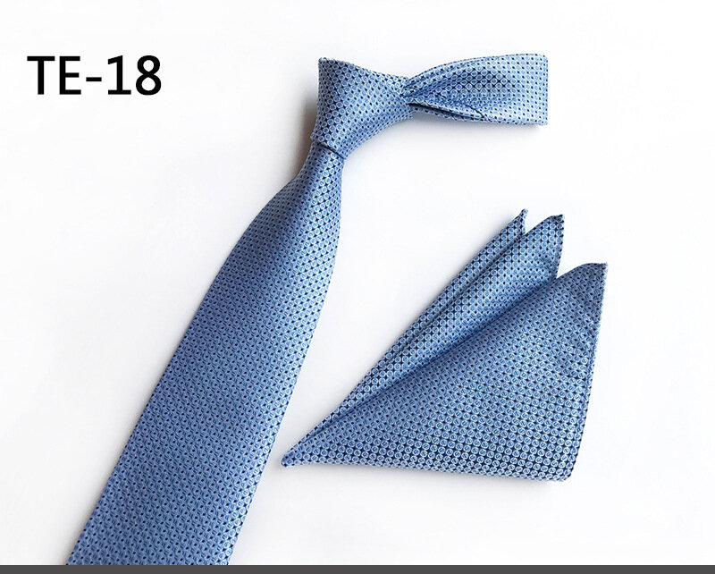 طقم ربطة عنق جيب كلاسيكي مكون من قطعتين مربع مطبوع ، ربطة عنق ، منديل ، حفلة ، مكتب ، عمل ، هدية زفاف ، 8:
