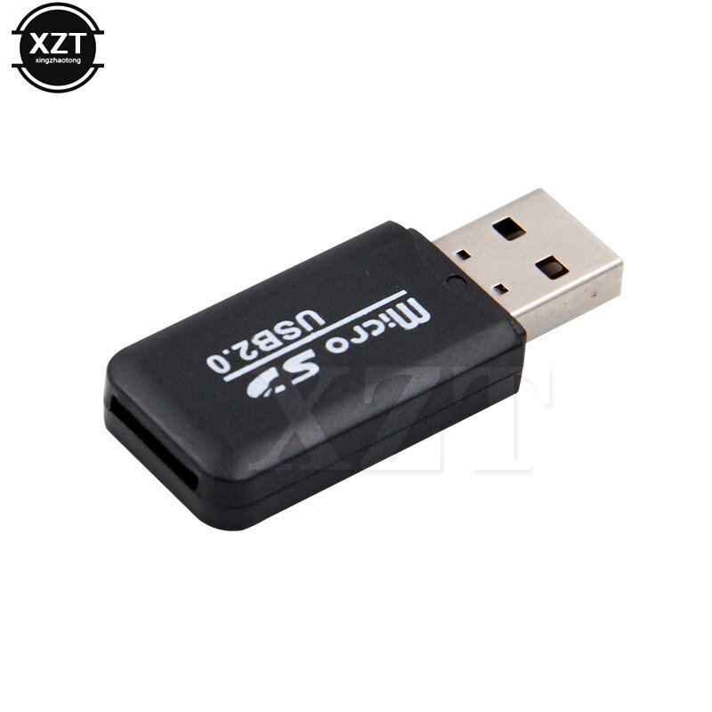 محمول USB 2.0 قارئ بطاقة محول صغير قارئ بطاقة الذاكرة الذكية ل مايكرو SD TF بطاقة للهاتف المحمول الكمبيوتر المحمول