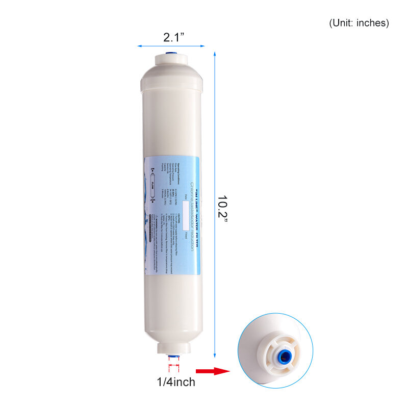 نظام استبدال تصفية مياه الشرب ، لتنقية الثلاجة ، الأكثر مبيعا ، 2 قطعة