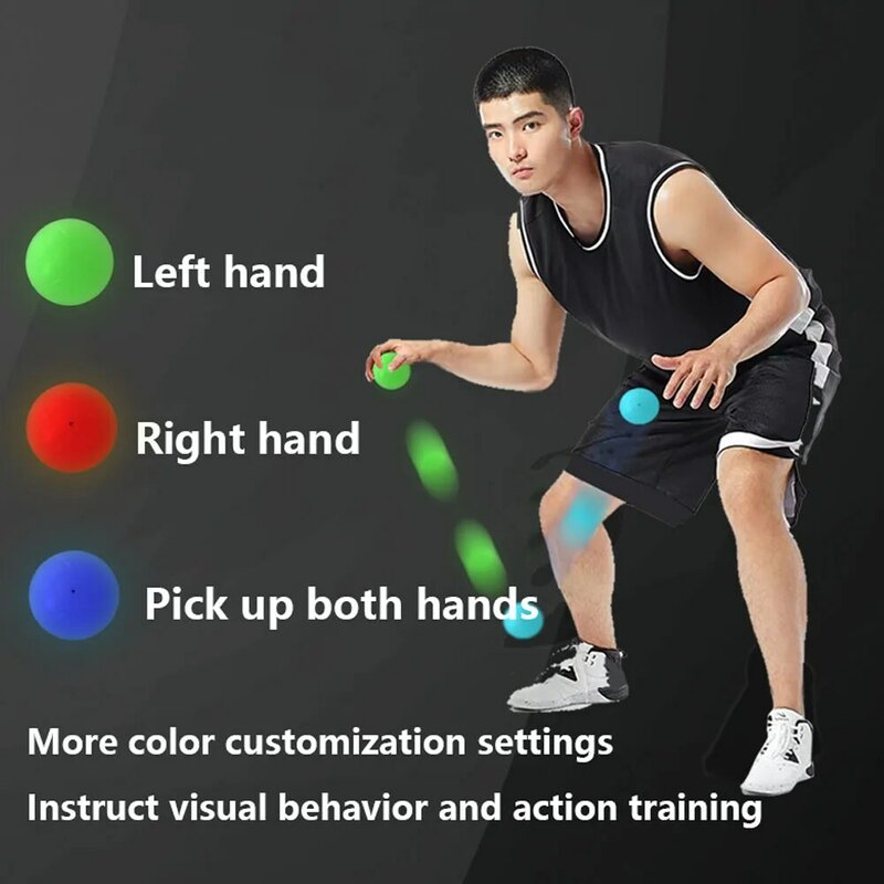 X-Ball الذكية رد فعل الكرة اليد العين coodination خفة الحركة التدريب الرقمي الاستشعار ناقلات ReactionX