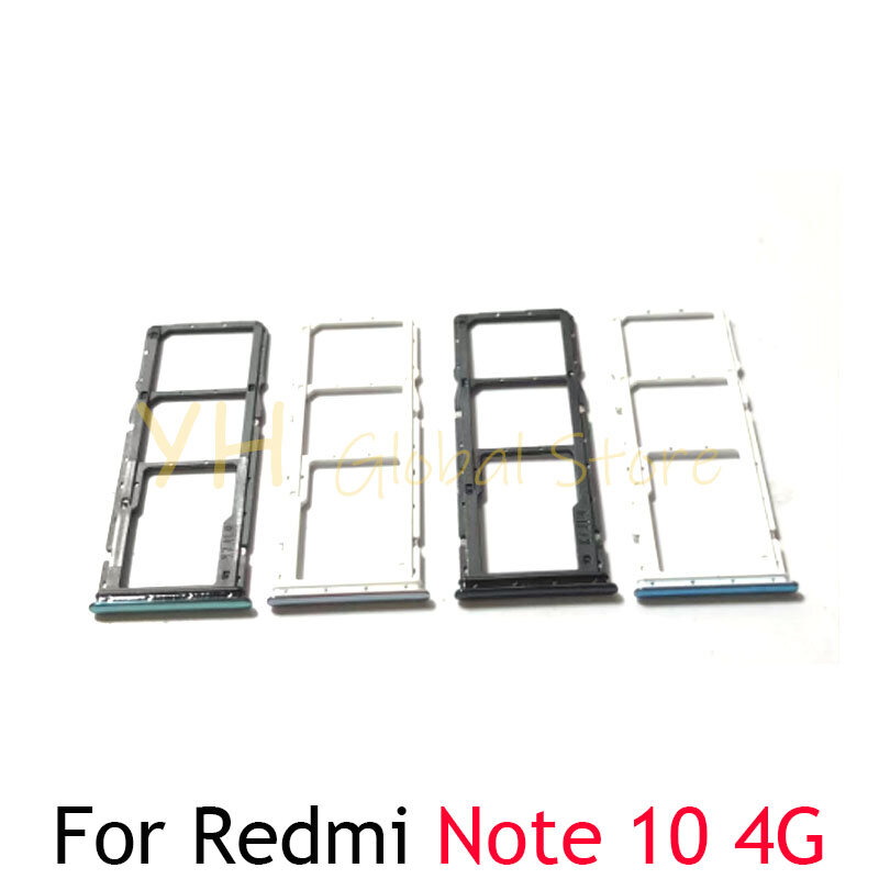 حامل صينية فتحة بطاقة Sim ، قطع غيار ، شاومي Redmi نوت 10 ، 4G ، 5G