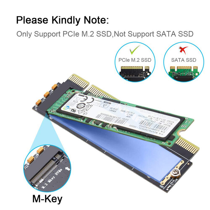 Onvian M.2 NVMe محول SSD إلى PCIe بطاقة M2 مفتاح م سائق مع سيليكون لوحة التبريد القرص الصلب داعم محول PCIe x4x8x16 فتحة  FastDelivery dropshipping