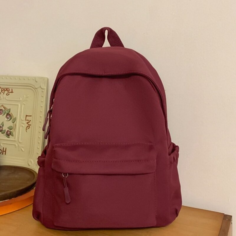 حقيبة ظهر ذات سعة كبيرة للعودة إلى المدرسة، حقيبة ظهر للسفر، حقيبة نهارية من النايلون متعددة الاستخدامات