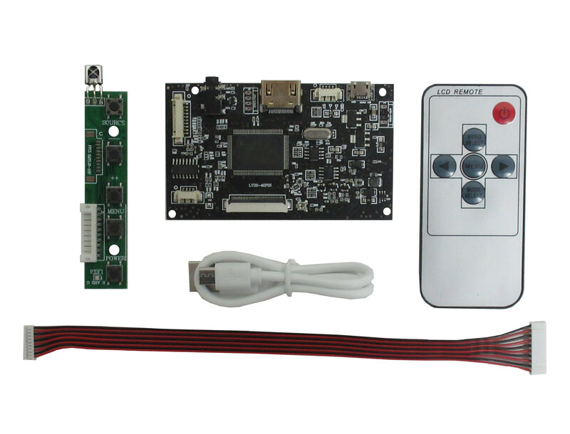 For EJ070NA-01J P070BAG-CM1 ZY070NA-01P LCD Display Screen Driver Control Board AV VGA HDMI-Compatible 40PIN 1024*600