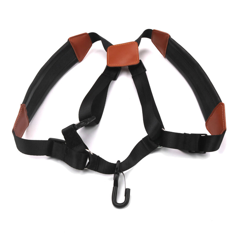 ساكسفون حزام ساكس حزام الكتف قابل للتعديل مبطن حزام من الجلد ل سوبرانو ألتو باريتون ساكسفون